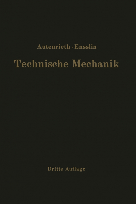 TECHNISCHE MECHANIK