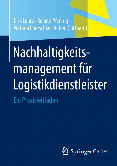 NACHHALTIGKEITSMANAGEMENT FUR LOGISTIKDIENSTLEISTER