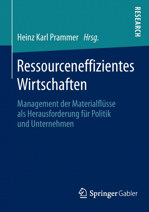 RESSOURCENEFFIZIENTES WIRTSCHAFTEN