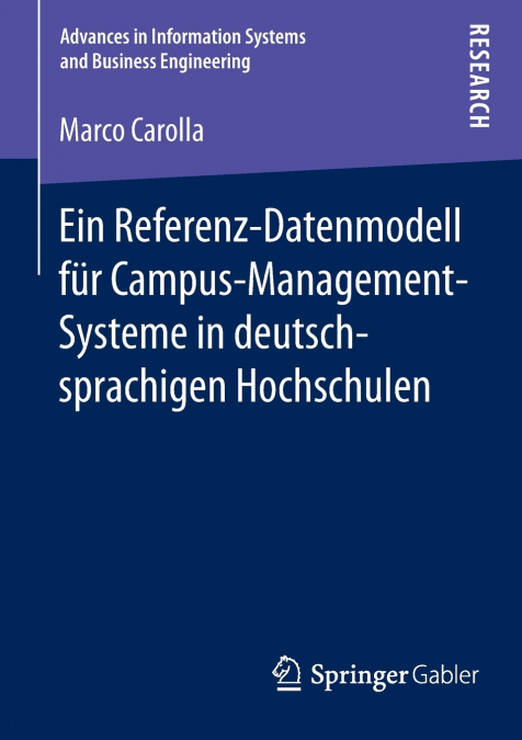 EIN REFERENZ-DATENMODELL FUR CAMPUS-MANAGEMENT-SYSTEME IN DE