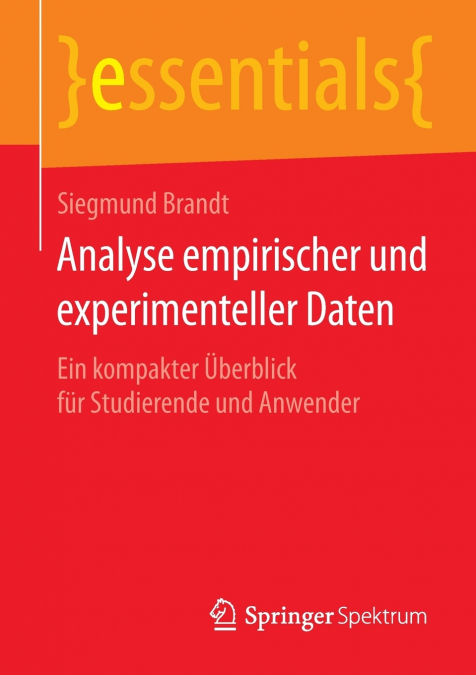 ANALYSE EMPIRISCHER UND EXPERIMENTELLER DATEN
