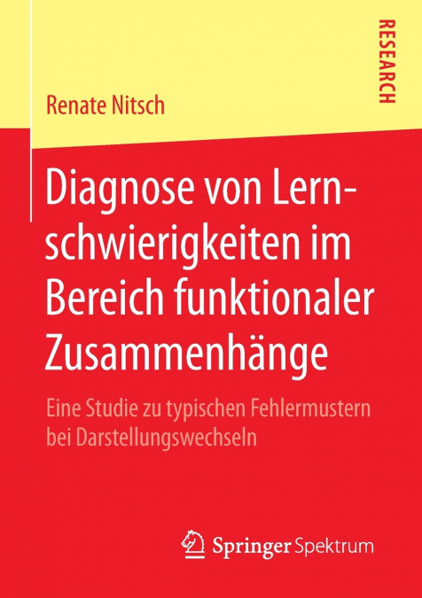 DIAGNOSE VON LERNSCHWIERIGKEITEN IM BEREICH FUNKTIONALER ZUS