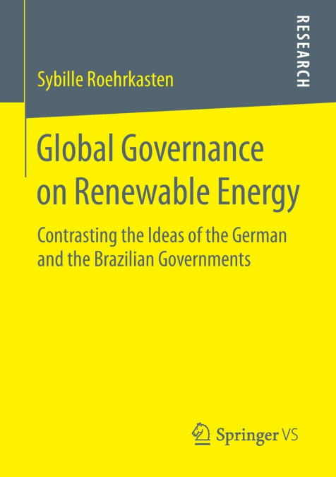 GLOBAL GOVERNANCE ON RENEWABLE ENERGY