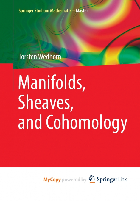MANIFOLDS, SHEAVES, AND COHOMOLOGY