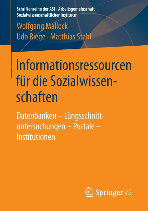 INFORMATIONSRESSOURCEN FUR DIE SOZIALWISSENSCHAFTEN