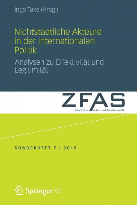 NICHTSTAATLICHE AKTEURE IN DER INTERNATIONALEN POLITIK