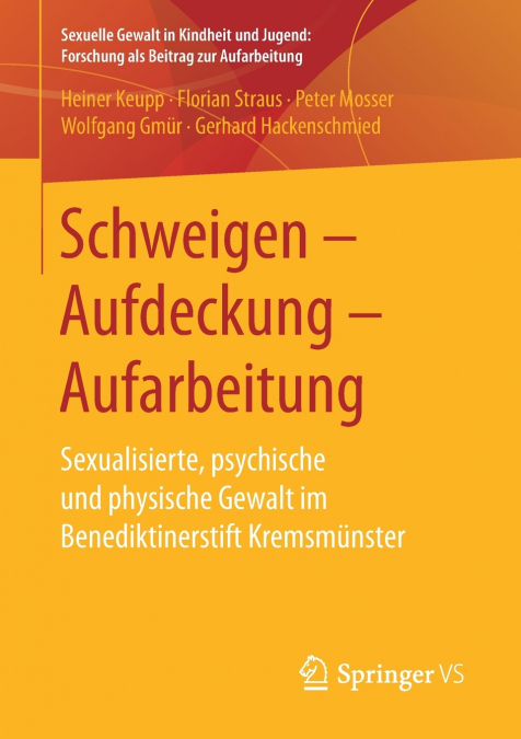 SCHWEIGEN - AUFDECKUNG - AUFARBEITUNG