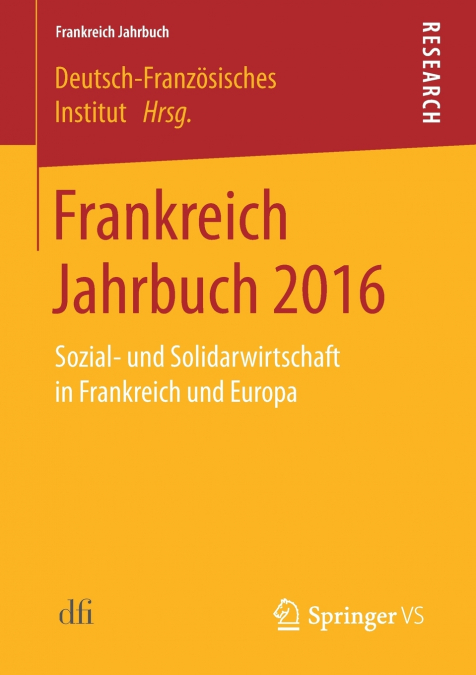 FRANKREICH JAHRBUCH 2016