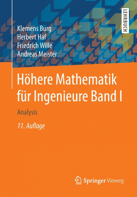 HOHERE MATHEMATIK FUR INGENIEURE BAND I