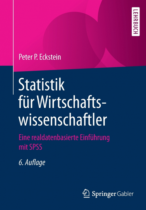 STATISTIK FUR WIRTSCHAFTSWISSENSCHAFTLER