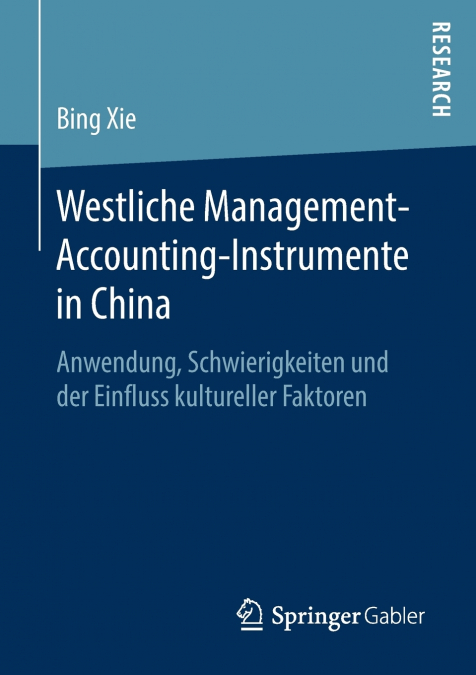WESTLICHE MANAGEMENT-ACCOUNTING-INSTRUMENTE IN CHINA