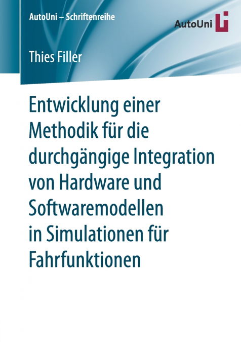 ENTWICKLUNG EINER METHODIK FUR DIE DURCHGANGIGE INTEGRATION