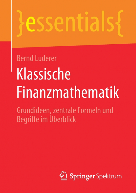 KLASSISCHE FINANZMATHEMATIK