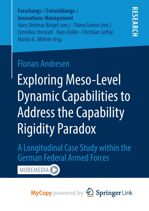 EXPLORING MESO-LEVEL DYNAMIC CAPABILITIES TO ADDRESS THE CAP