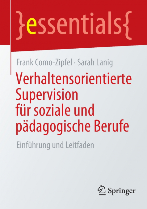 VERHALTENSORIENTIERTE SUPERVISION FUR SOZIALE UND PADAGOGISC