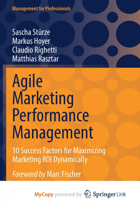 AGILE MARKETING PERFORMANCE MANAGEMENT