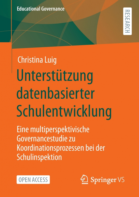 UNTERSTUTZUNG DATENBASIERTER SCHULENTWICKLUNG