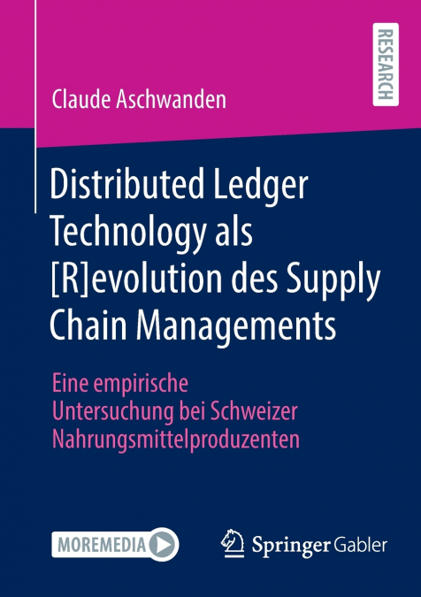 DISTRIBUTED LEDGER TECHNOLOGY ALS [R]EVOLUTION DES SUPPLY CH