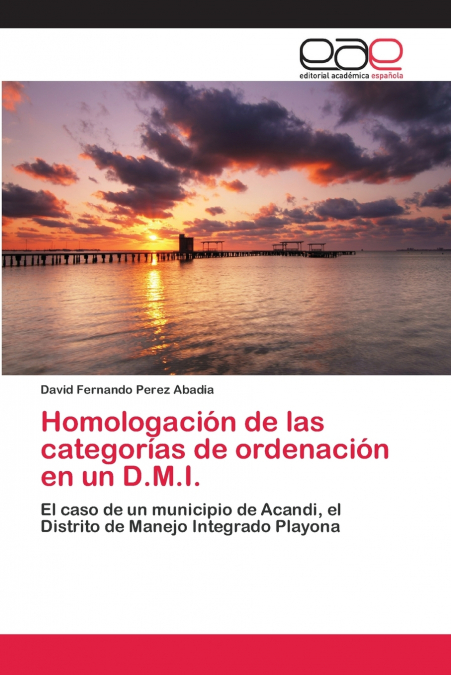 HOMOLOGACION DE LAS CATEGORIAS DE ORDENACION EN UN D.M.I.