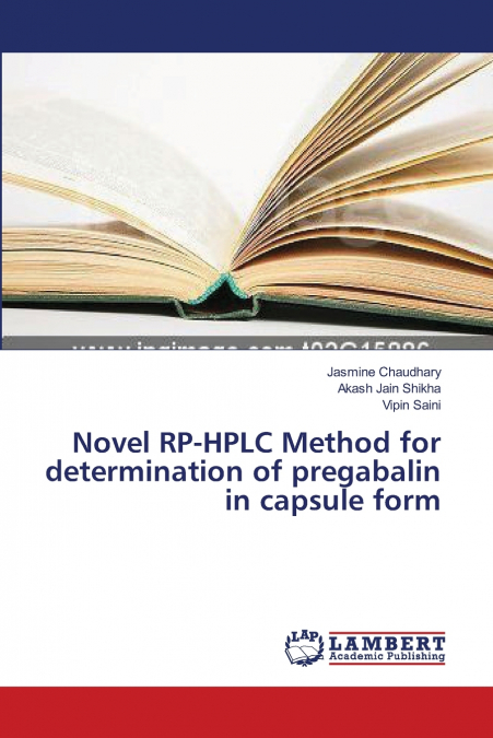 NOVEL RP-HPLC METHOD FOR DETERMINATION OF PREGABALIN IN CAPS