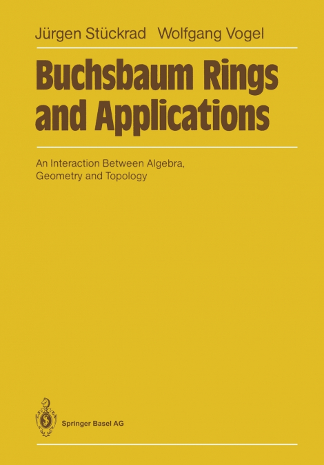 BUCHSBAUM RINGS AND APPLICATIONS