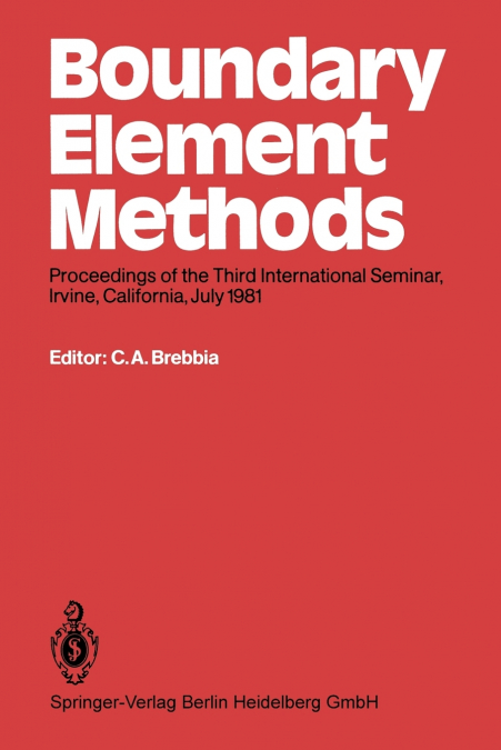 BOUNDARY ELEMENT METHODS