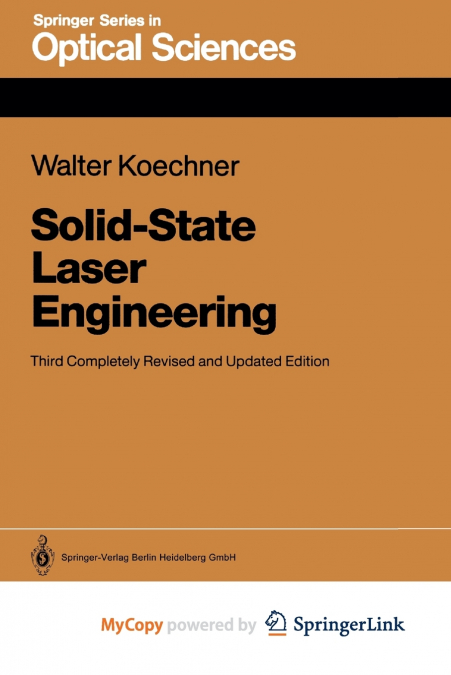 SOLID-STATE LASER ENGINEERING