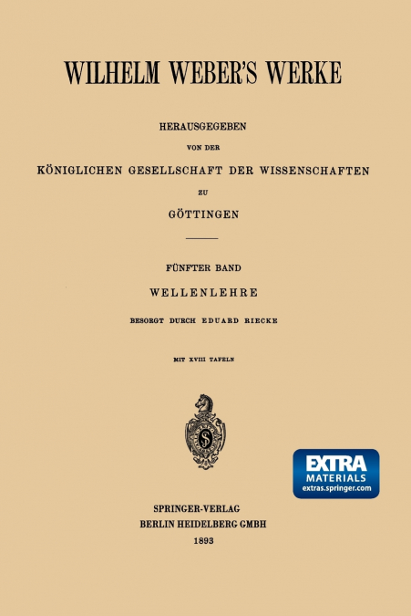 WILHELM WEBER?S WERKE