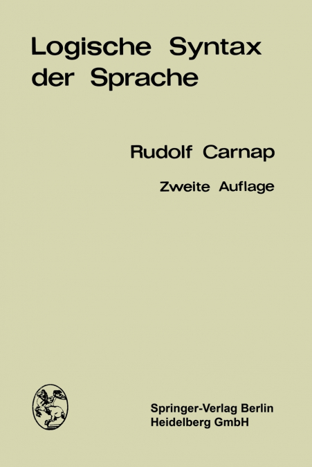 LOGISCHE SYNTAX DER SPRACHE