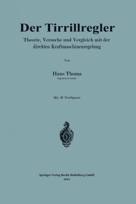 DER TIRRILLREGLER