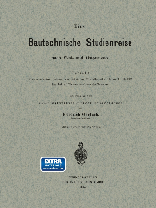 EINE BAUTECHNISCHE STUDIENREISE NACH WEST- UND OSTPREUSSEN