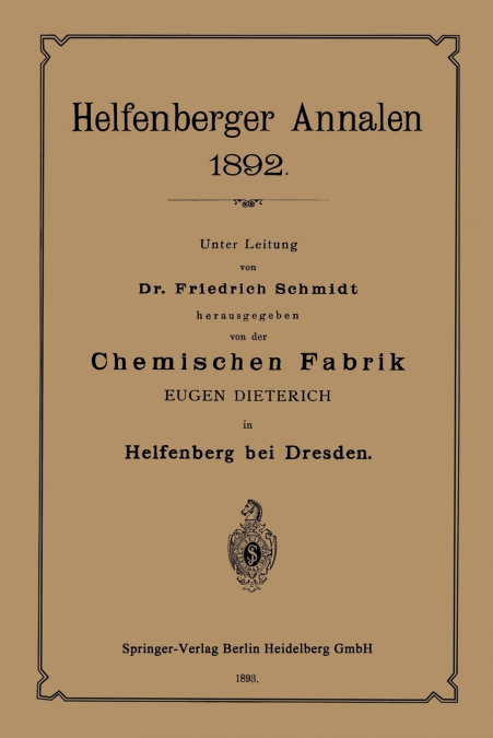 CHEMISCHEN FABRIK