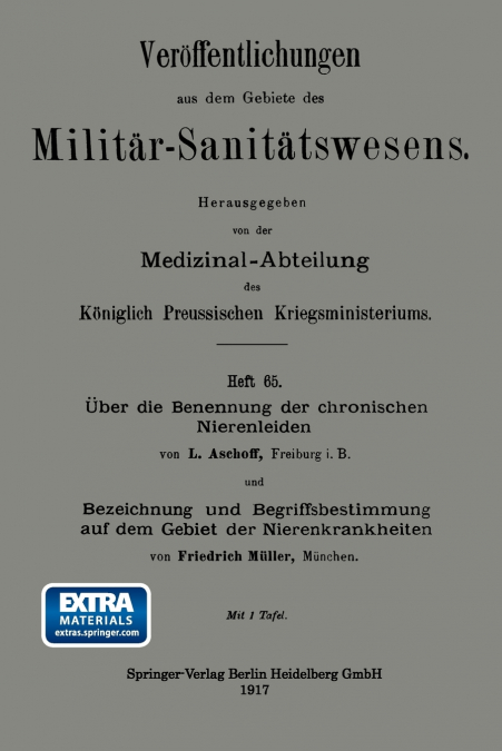 UBER DIE BENENNUNG DER CHRONISCHEN NIERENLEIDEN. BEZEICHNUNG