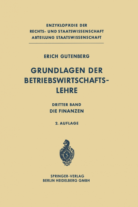 GRUNDLAGEN DER BETRIEBSWIRTSCHAFTSLEHRE