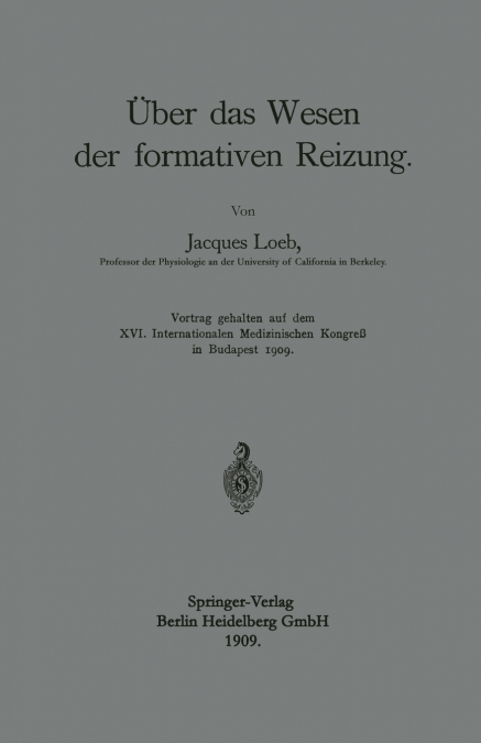 STUDIES IN GENERAL PHYSIOLOGY, VOLUME 1