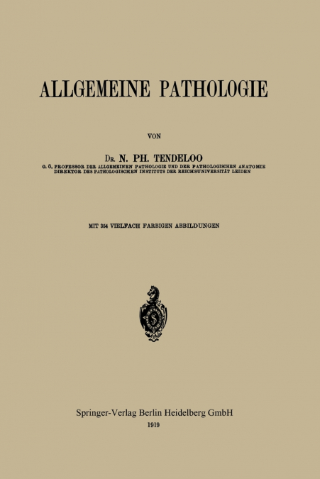 ALLGEMEINE PATHOLOGIE