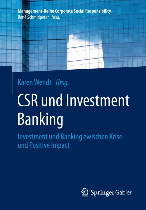 CSR UND INVESTMENT BANKING