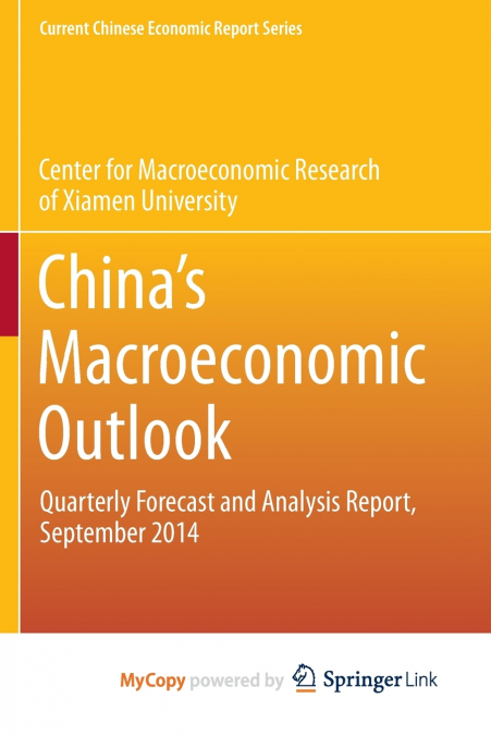 CHINA?S MACROECONOMIC OUTLOOK