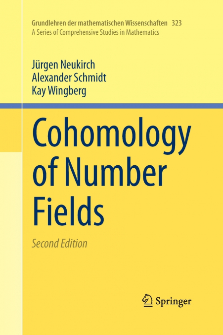 COHOMOLOGY OF NUMBER FIELDS