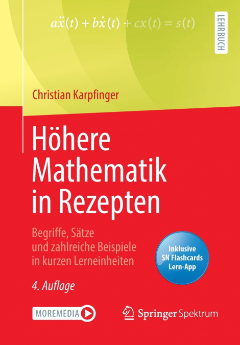 HOHERE MATHEMATIK IN REZEPTEN