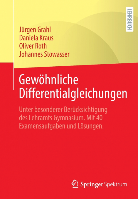 GEWOHNLICHE DIFFERENTIALGLEICHUNGEN