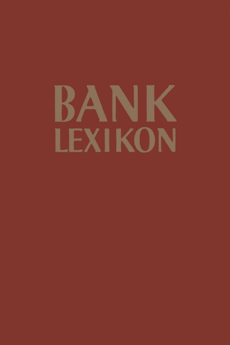 BANK-LEXIKON