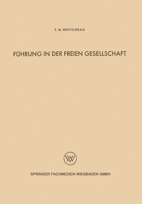 FUHRUNG IN DER FREIEN GESELLSCHAFT