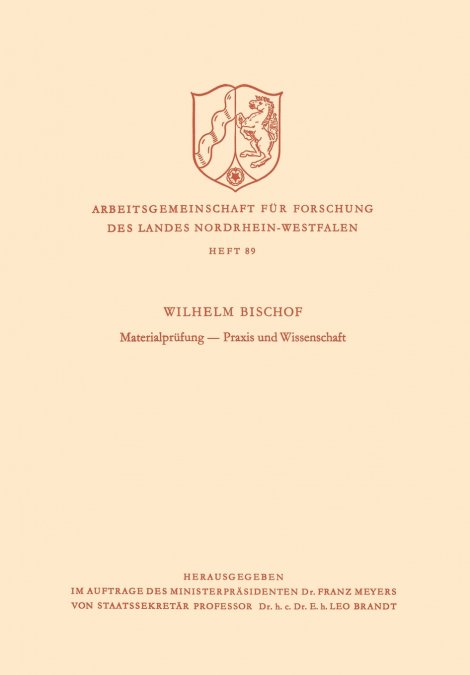 MATERIALPRUFUNG - PRAXIS UND WISSENSCHAFT