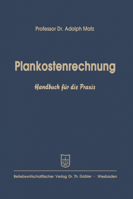 PLANKOSTENRECHNUNG