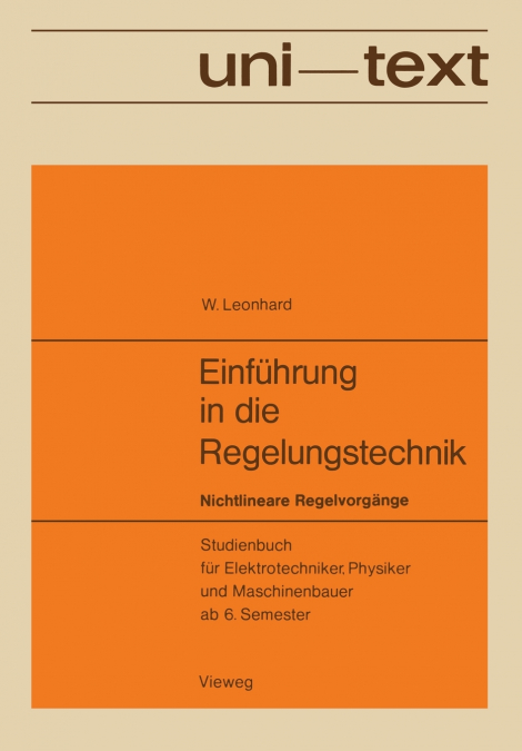 STATISTISCHE ANALYSE LINEARER REGELSYSTEME