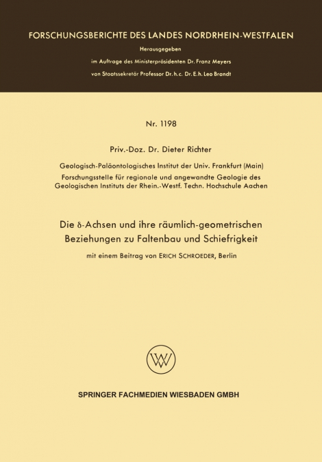 DIE ?-ACHSEN UND IHRE RAUMLICH-GEOMETRISCHEN BEZIEHUNGEN ZU