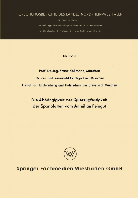 EINFLU DER VORBEHANDLUNG, INSBESONDERE WARMEVORBEHANDLUNG,