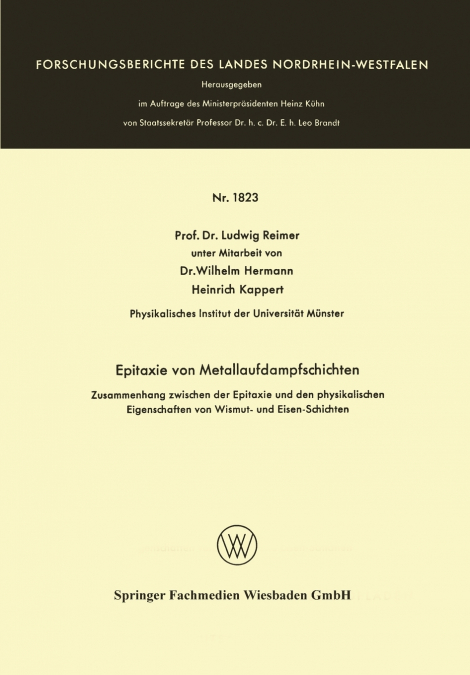 EPITAXIE VON METALLAUFDAMPFSCHICHTEN