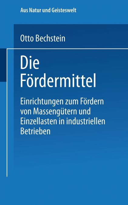 DIE FORDERMITTEL